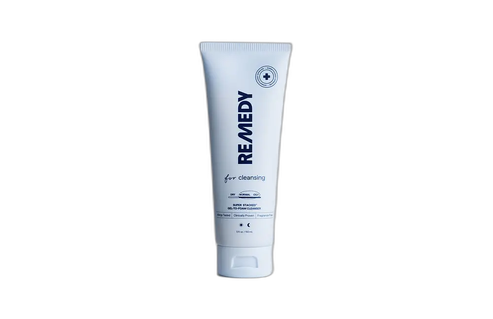 Remedy Super Stacked Gel-To-Foam Cleanser