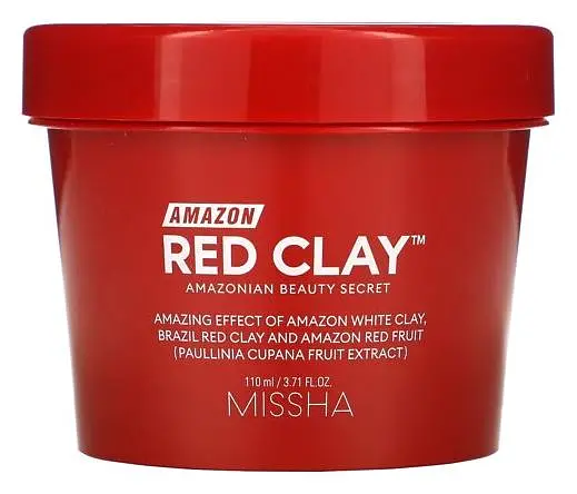 Missha Amazon Red Clay Pore Mask