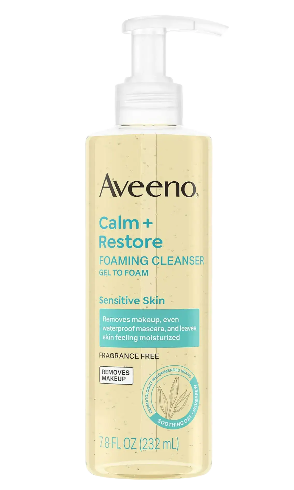 Aveeno Calm + Restore Foaming Cleanser
