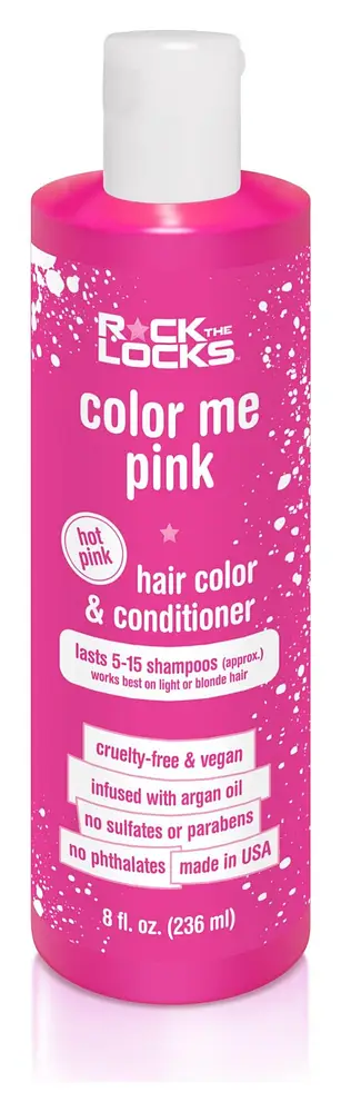 Rock The Locks Hair Color & Conditioner Color Me Pink