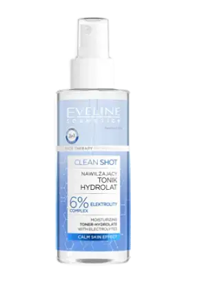 Eveline Clean Shot Moisturizing Toner-Hydrolate