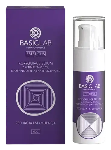 BasicLab Corrective Serum with Retinal 0.07%