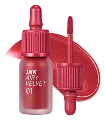 Peripera Ink Airy Velvet 01 Hotspot Red