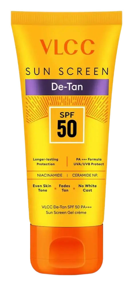 Vlcc De-Tan SPF 50 PA+++ Sun Screen Gel Crème
