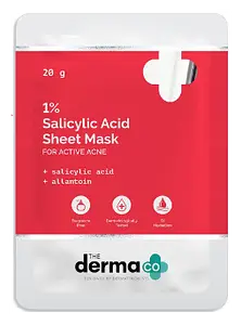 The Derma Co 1% Salicylic Acid Sheet Mask