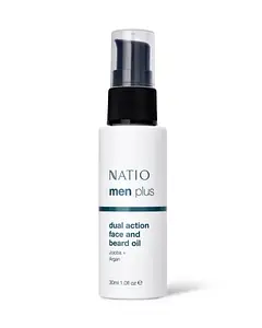 Natio Men Plus Dual Action Face And Beard Oil