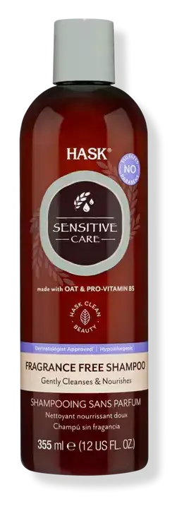 Hask Sensitive Care Fragrance Free Shampoo