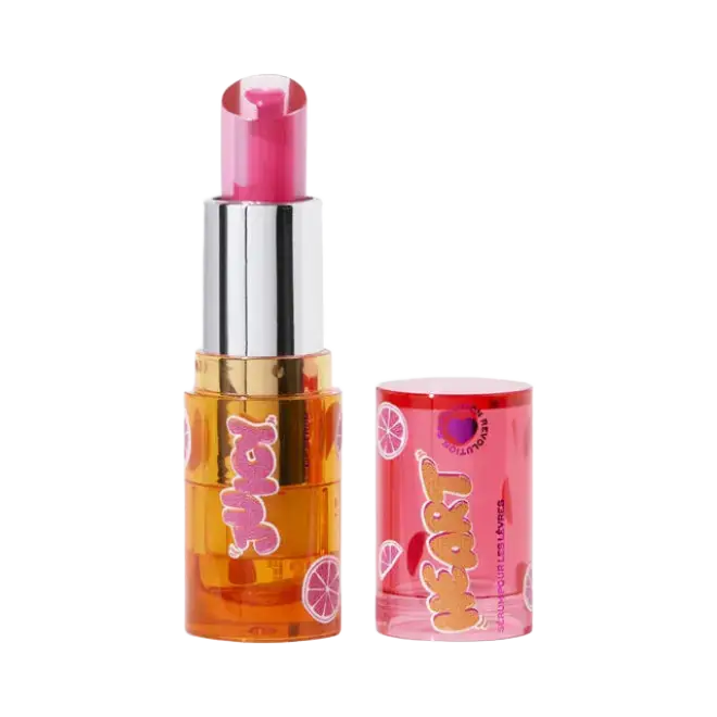 Revolution Beauty Juicy Heart Lip Serum Grapefruit Pink