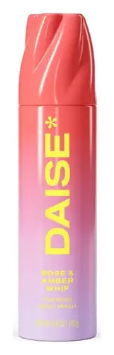 Daise Beauty Foaming Body Wash Rose & Amber Whip
