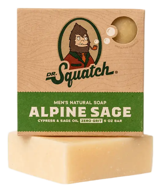 Dr. Squatch Alpine Sage Bar Soap