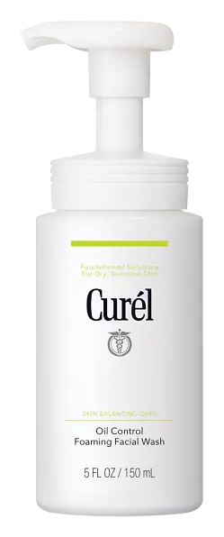 Curel Oil Control Foaming Facial Wash