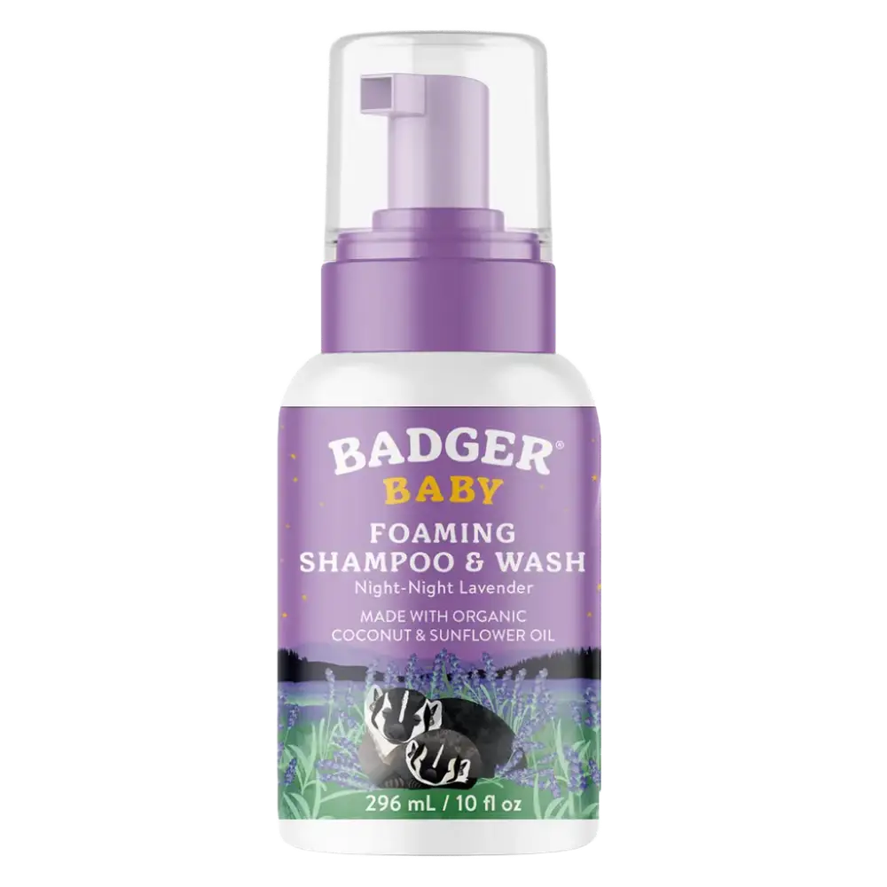 Badger Baby Night-Night Foaming Shampoo & Wash