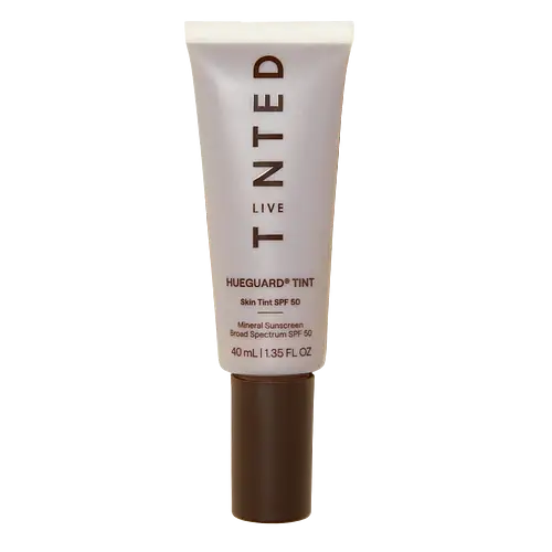 Live Tinted Hueguard Skin Tint SPF 50 Mineral Sunscreen Broad Spectrum 3 Medium/Deep (Golden Undertone)