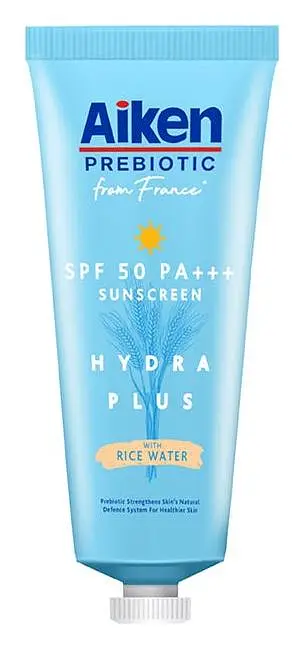 Aiken Prebiotic Sunscreen Super UV Protection PA+++ SPF 50