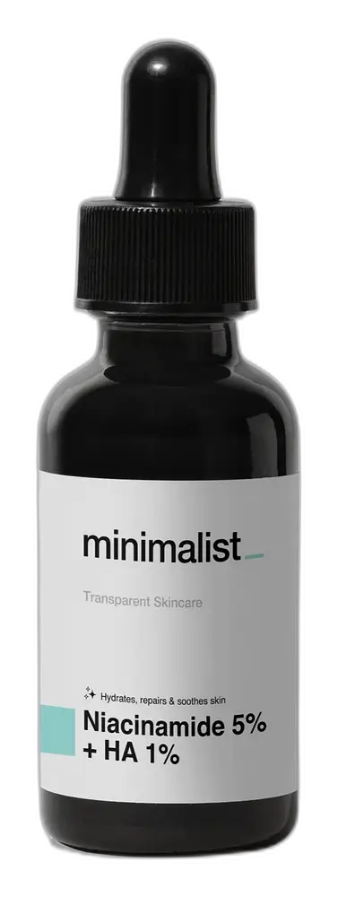 Minimalist 5% Niacinamide 1% HA serum