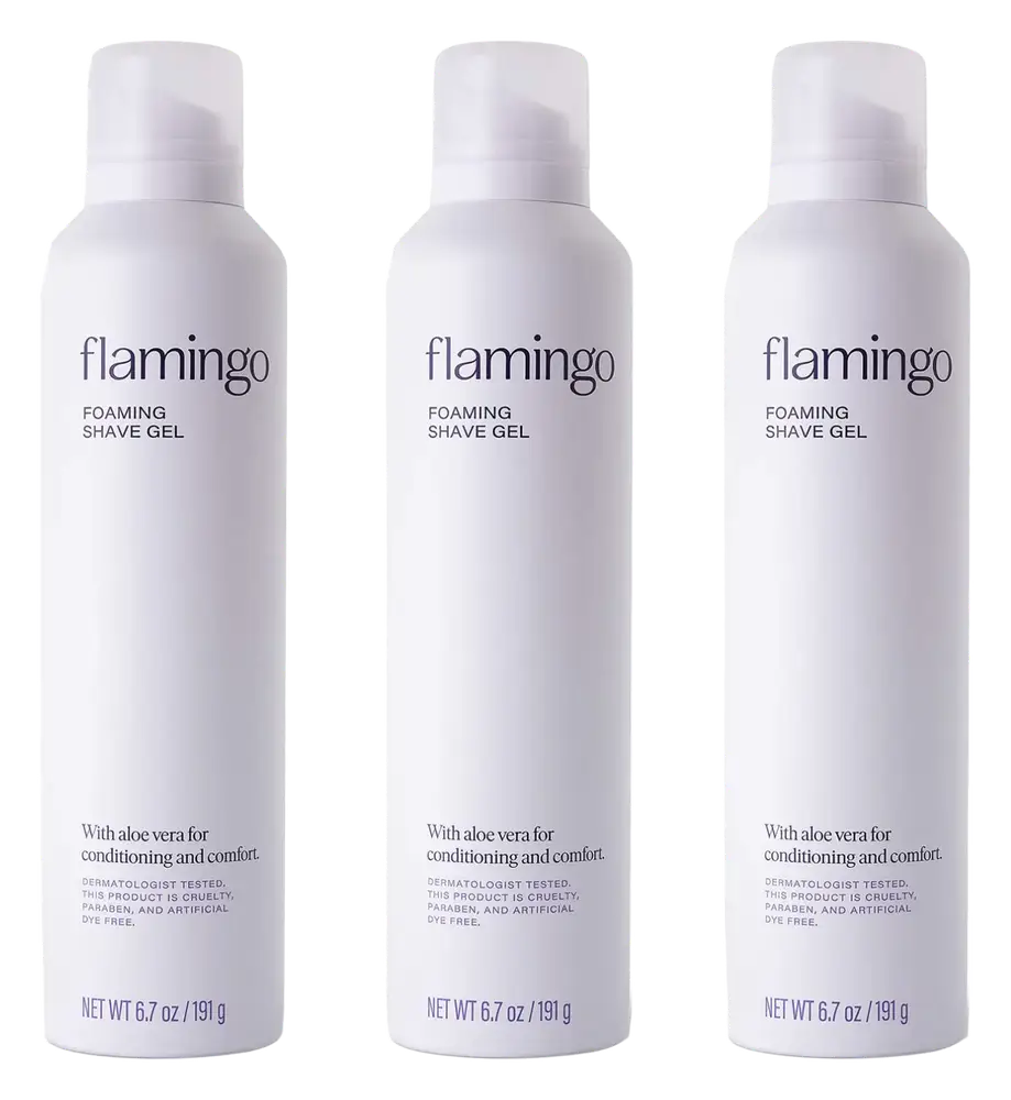 Flamingo Foaming Shave Gel