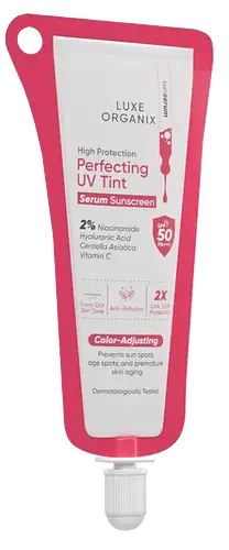 Luxe Organix High Protection Perfecting UV Tint Serum Sunscreen SPF 50 PA +++