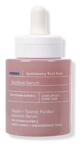 KORRES Apothecary Wild Rose Spotless Serum with 15% Vitamin Super C