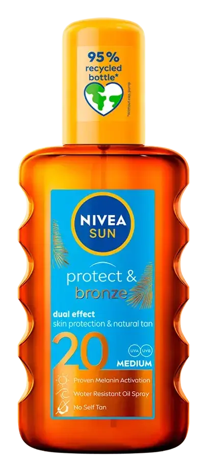 Nivea Protect & Bronze Oil Spray SPF 20