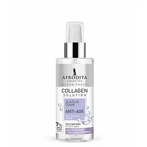Afrodita Clean Phase Collagen Solution Anti-Age Moisturising Toner