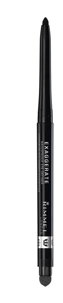 Rimmel London Exaggerate Waterproof Eye Definer Blackest Black
