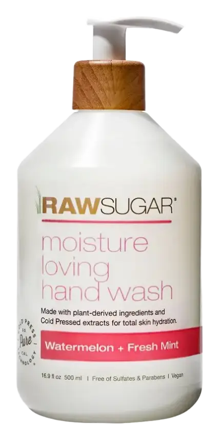Raw Sugar Liquid Hand Soap Watermelon Mint