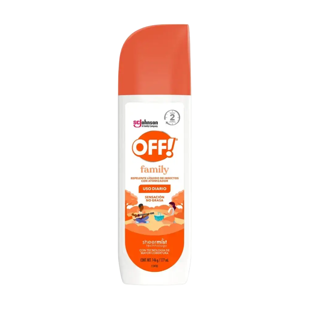 Off! Family Repelente Líquido De Insectos Con Atomizador Costa Rica