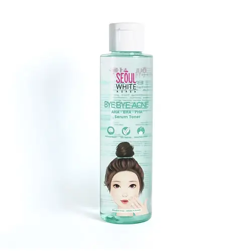 Seoul White Korea Bye Bye Acne Serum Toner