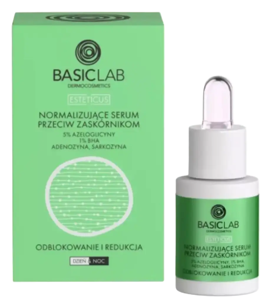 BasicLab Normalizujące Serum Przeciw Zaskórnikom