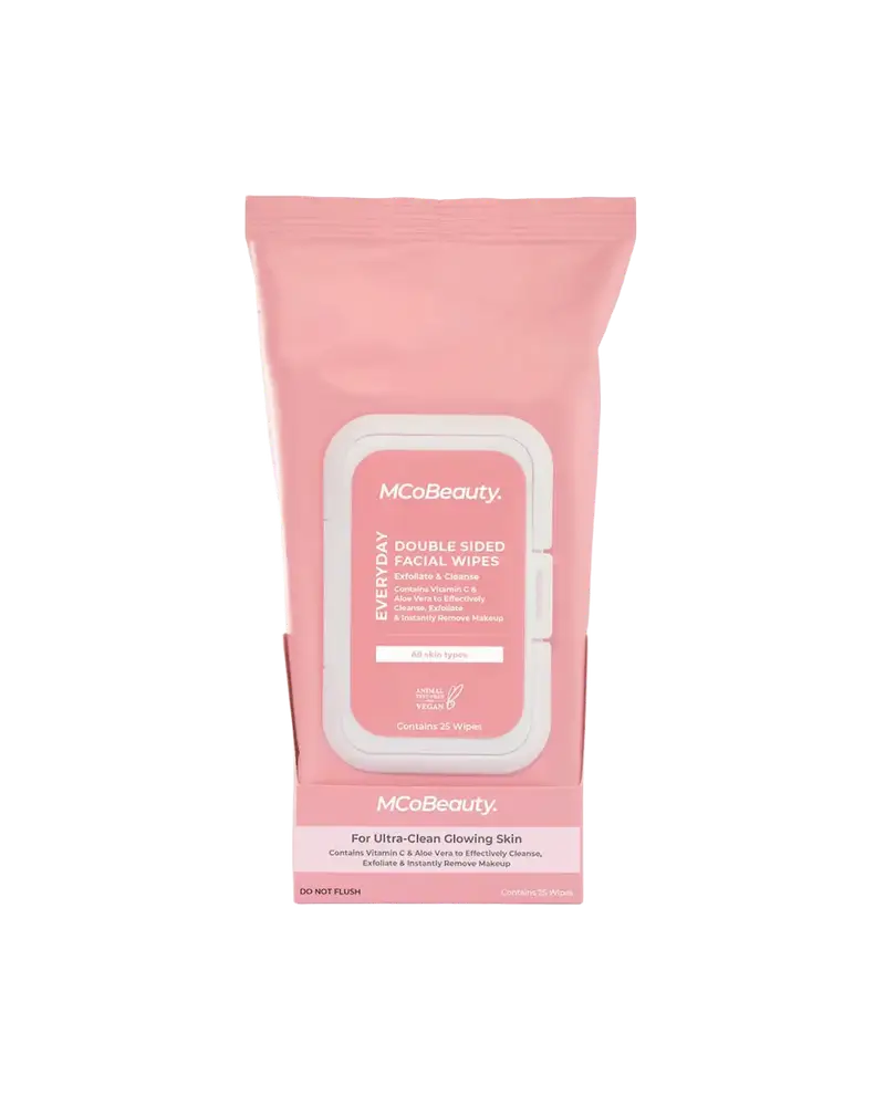 MCoBeauty. Double Sided Facial Wipes