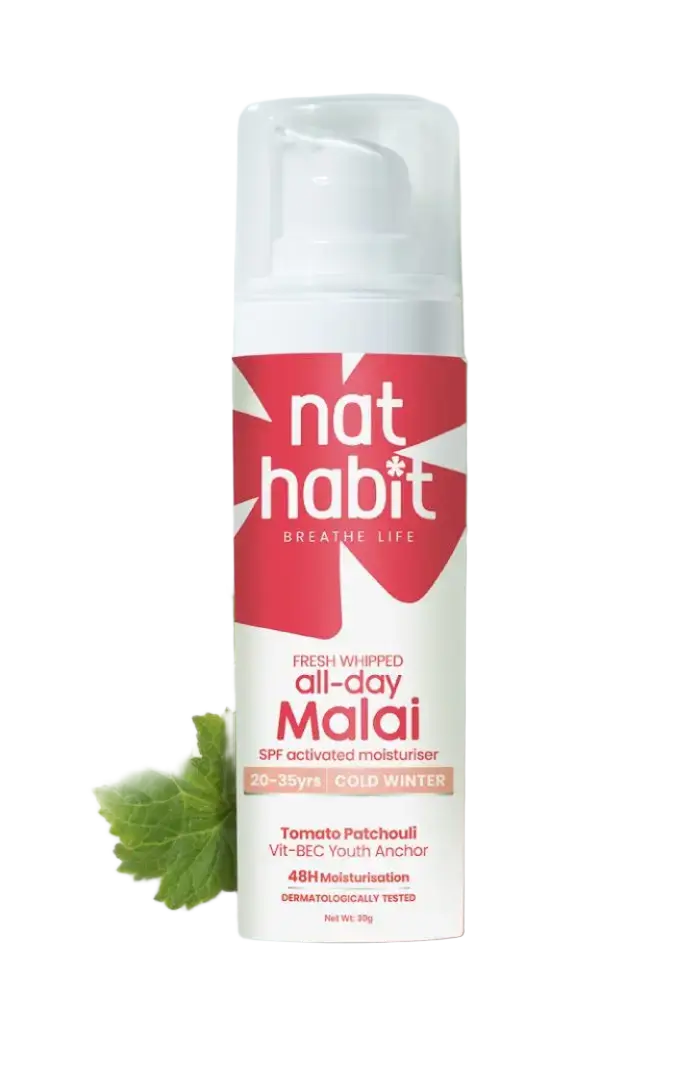 Nat Habit 48H Fresh Whipped All-Day Malai Moisturizer Cold Winter Tomato Patchouli
