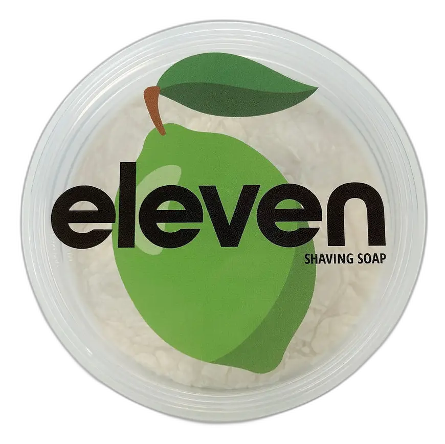 Eleven Shaving Shave Soap Lime and Basil