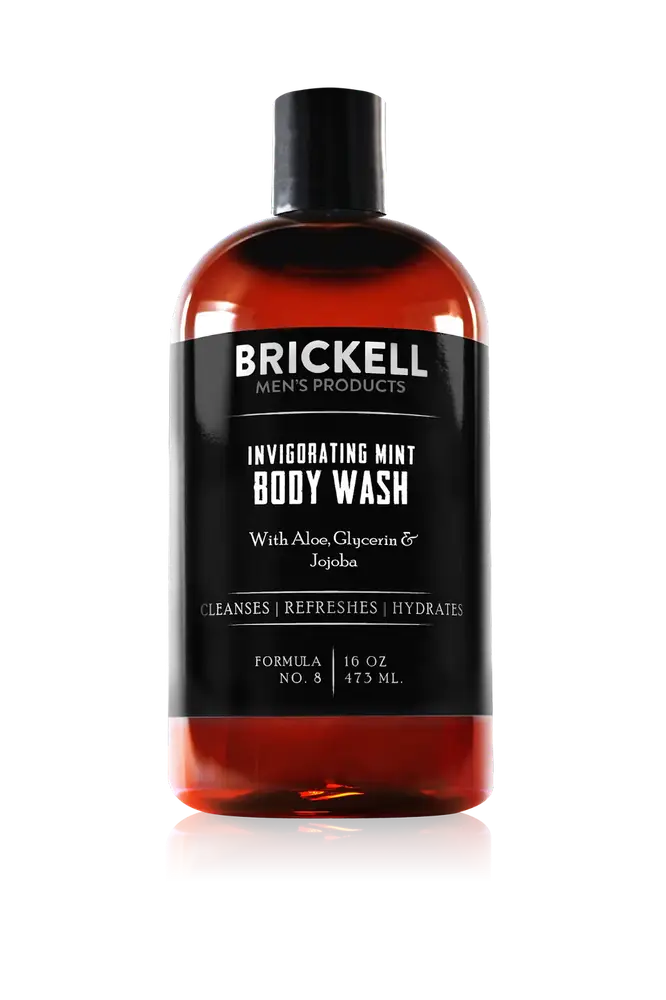 Brickell Men's Products Invigorating Body Wash For Men Mint