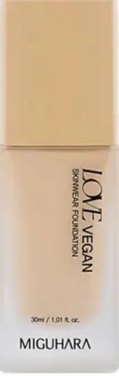 Miguhara Love Vegan Skinware Foundation #21