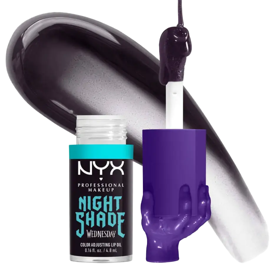 NYX Cosmetics Wednesday Color-Shifting Lip Oil Nightshade