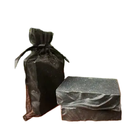 Athar'a Pure Activated Black Charcoal Bar Soap for Acne