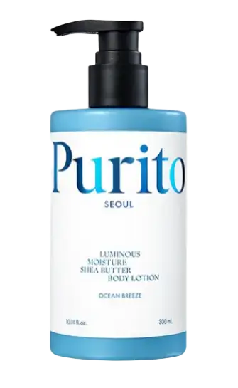 PURITO Luminous Moisture Shea Butter Body Lotion Ocean Breeze