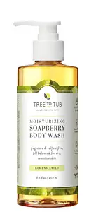 Tree to Tub Moisturizing Soapberry Body Wash Raw Unscented