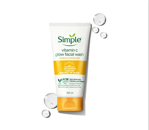 Simple Skincare Vitamin C Glow Facial Wash