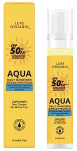 Luxe Organix Aqua Daily Sunscreen SPF 50+ PA+++