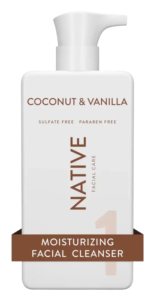 Native Moisturizing Facial Cleanser - Coconut & Vanilla