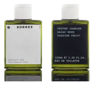 KORRES Pepper Jasmine Gaiac Wood Passion Fruit Eau De Toilette