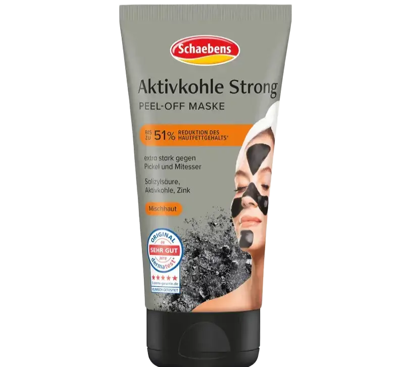 Schaebens Aktivkohle Strong Peel-Off Maske