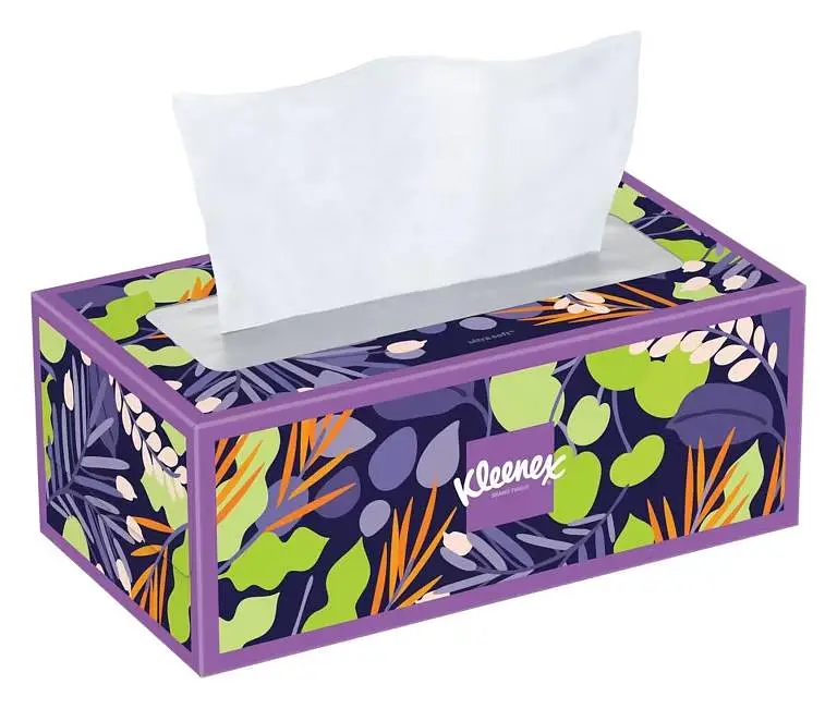 Kleenex 3-Ply Rectangle Facial Tissue Ultra Soft