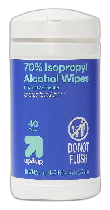 up&up 70% Isopropyl Alcohol Wipes
