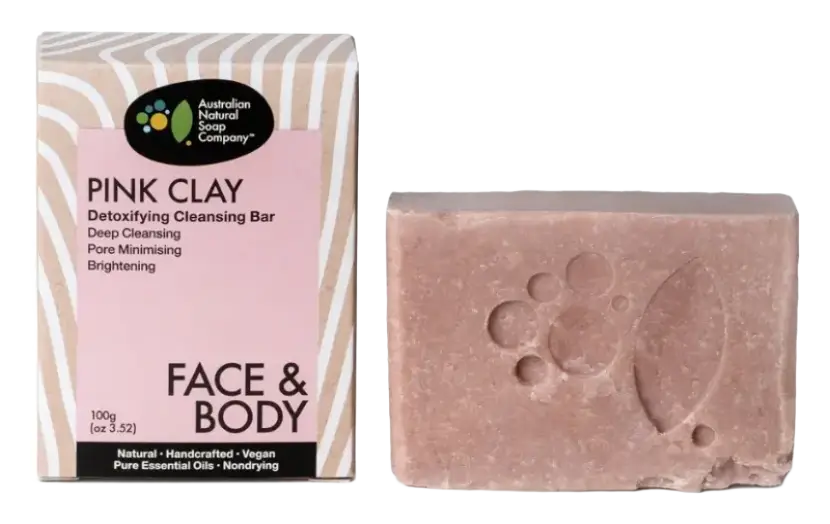 The Australian Natural Soap Company Pink Clay Detoxifying Cleanser