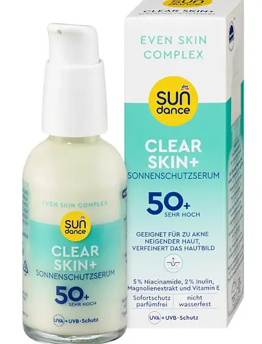 Sundance Clear Skin+ Sonnenschutzserum SPF 50+