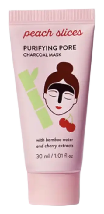 Peach Slices Purifying Pore Charcoal Mask