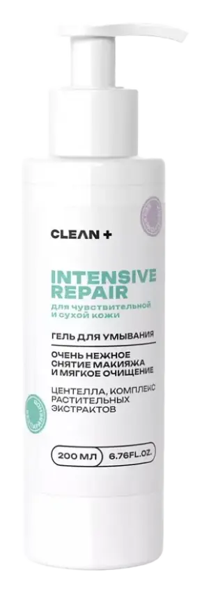 Clean+ Intensive Repair Gel Cleanser
