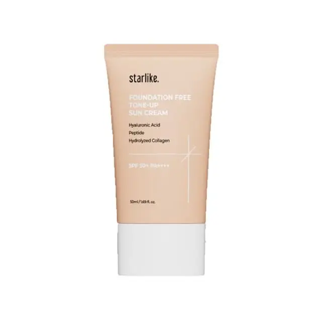 Starlike Foundation Free Tone-Up Sun Cream SPF 50+ PA++++